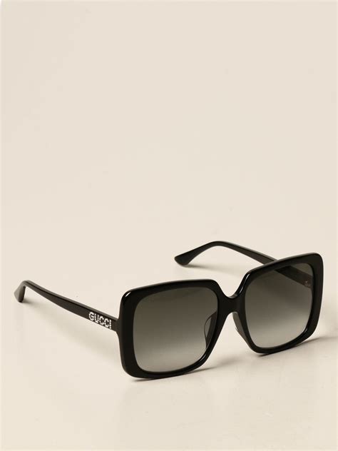 gucci unisex bold acetate sunglasses|Gucci sunglasses with rhinestones.